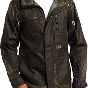 Hurley  'Covert' Hooded Utility Jacket